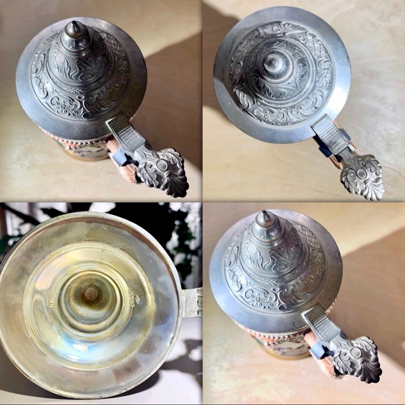 Vintage Handgemalt Gerz German Beer Stein 11.25” T - Picture 5 of 7